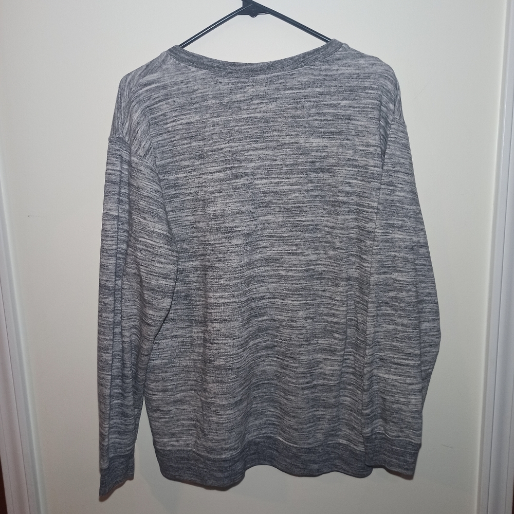 Pink pullover v neck women's sweater, size small - Picture 8 of 11